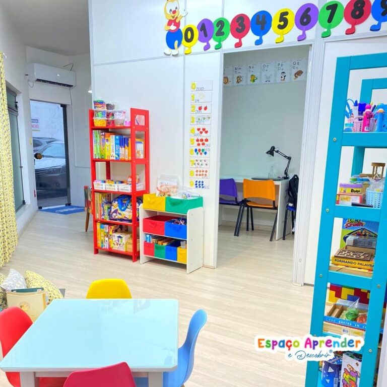 Espaço pedagógico de aluna