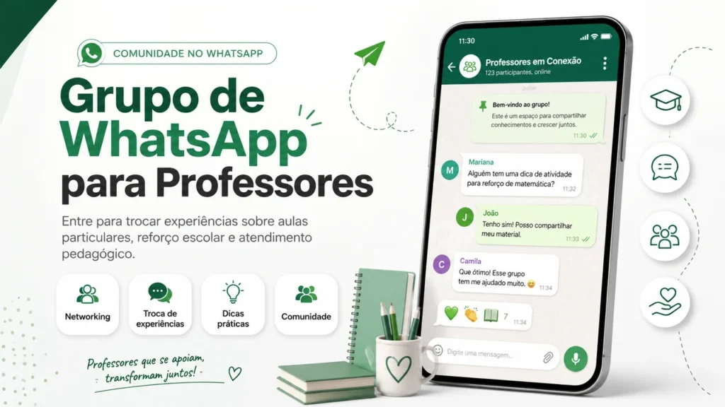 Grupo de WhatsApp - Professores Livres